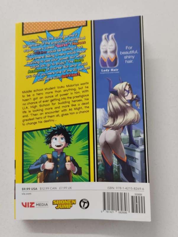 My Hero Academia, Vol. 1 (manga)