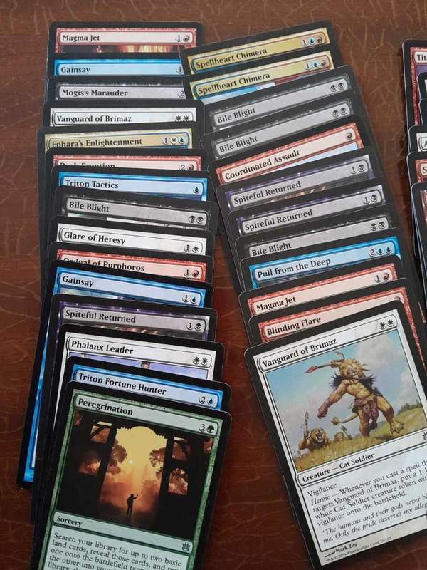 Magic The Gathering: Lot of Theros / Born of the Gods cards (A3)