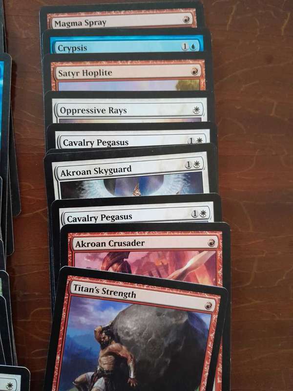 Magic The Gathering: Lot of Theros / Born of the Gods cards (A3)