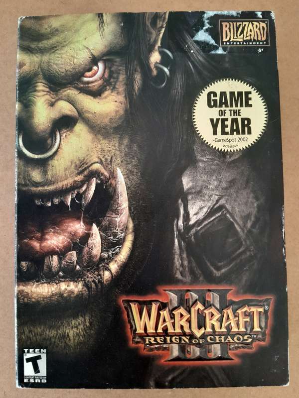Boxed Warcraft 3 Reign of Chaos PC Game With Booklet