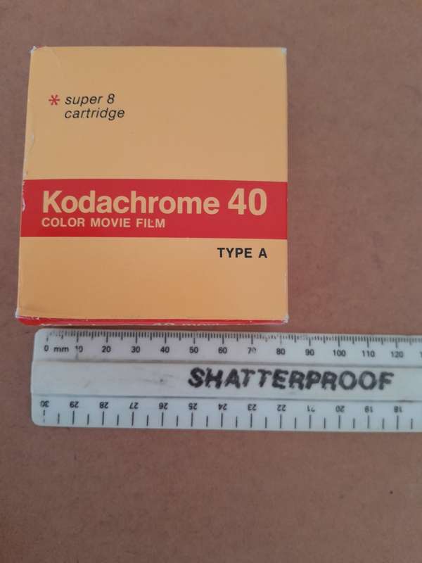 Kodak Kodachrome 15M 40 KMA464p Color Movie Film Magazine Type A