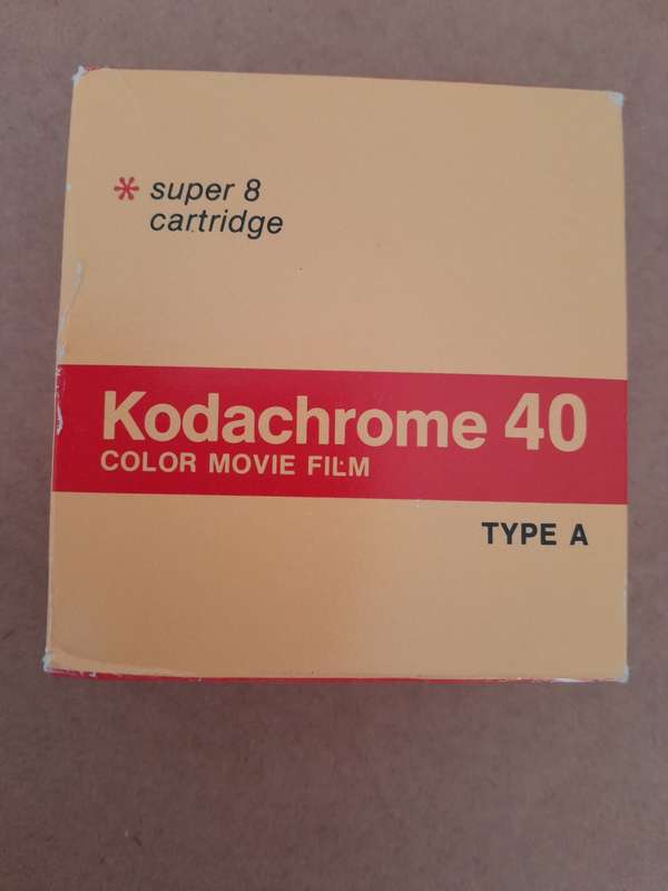 Kodak Kodachrome 15M 40 KMA464p Color Movie Film Magazine Type A