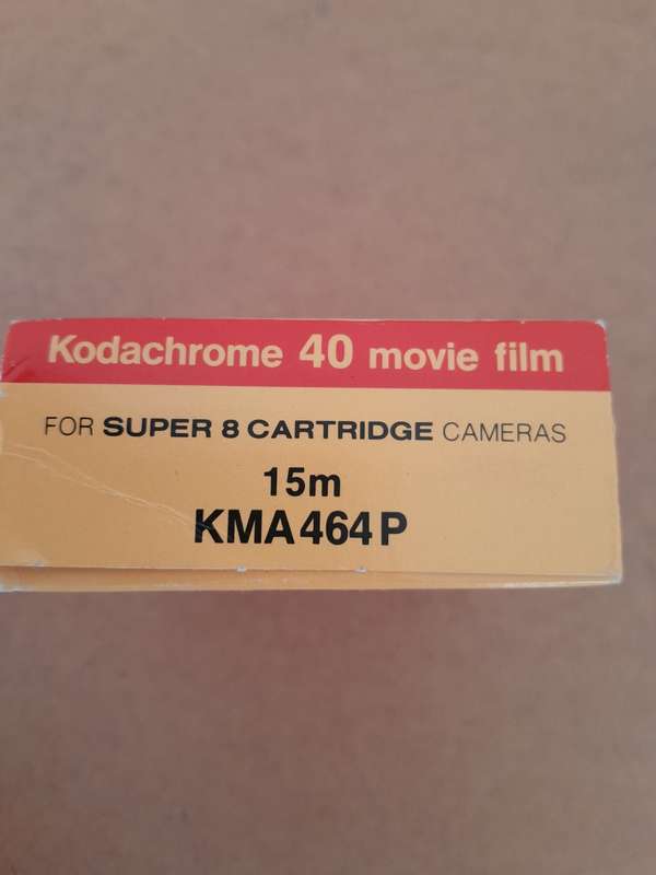 Kodak Kodachrome 15M 40 KMA464p Color Movie Film Magazine Type A