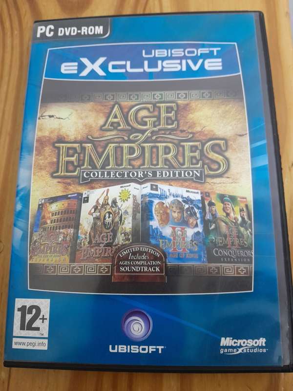 Age of Empires Collector`s Edition - DVD-Rom PC Game