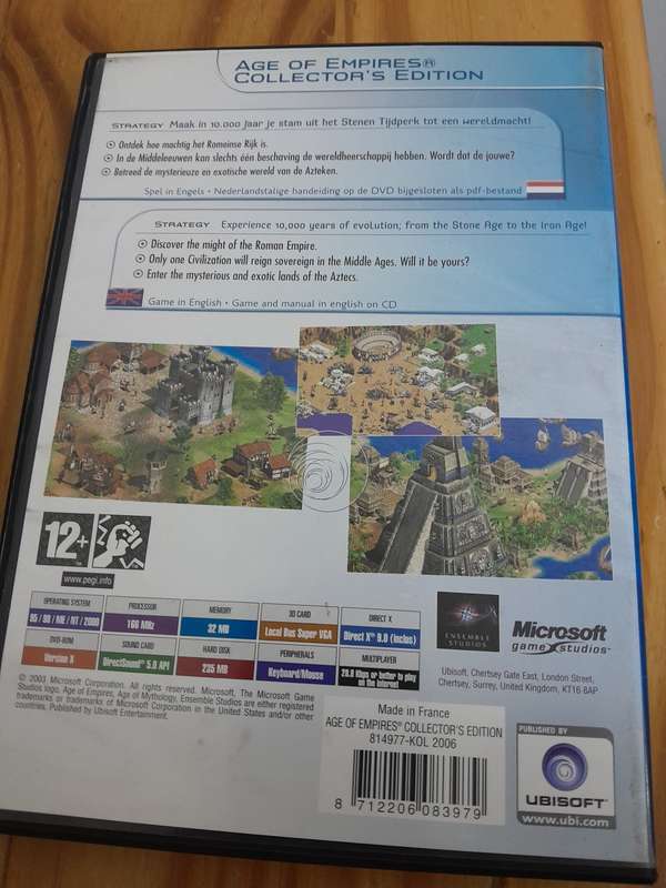 Age of Empires Collector`s Edition - DVD-Rom PC Game