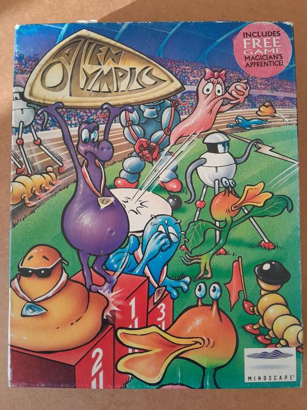 Alien Olympics - Mindscape - Big Box Edition PC-CD Game