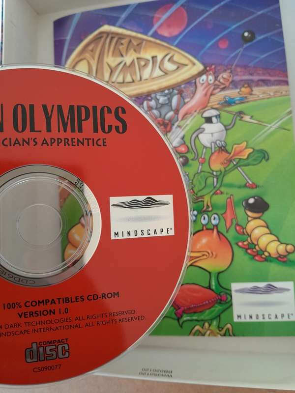 Alien Olympics - Mindscape - Big Box Edition PC-CD Game