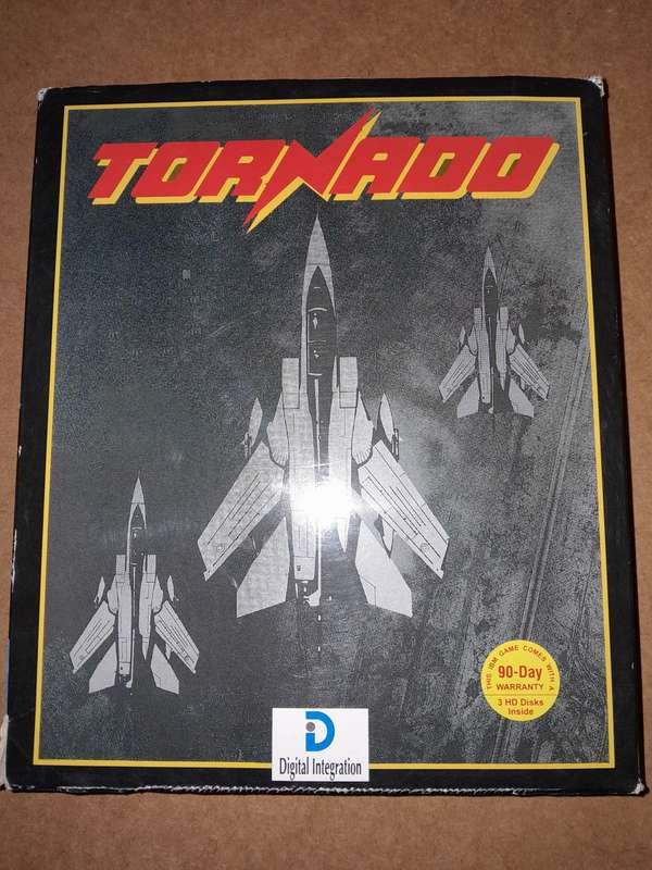 Tornado Digital Integration IBM PC Game 3.25` (Stiffy) Discs
