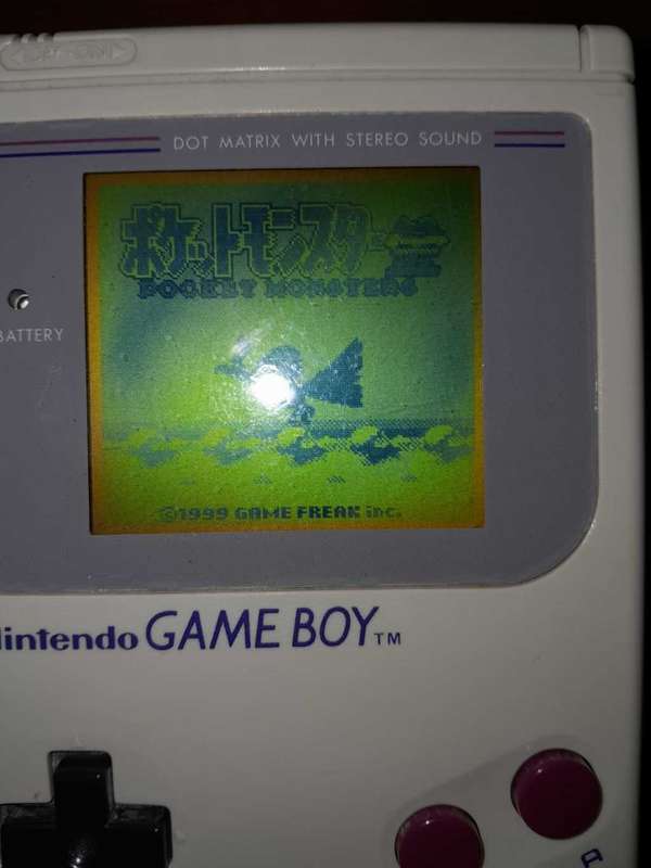 Game Boy Pocket Monsters Pokemon Gold Japan - tested and working
