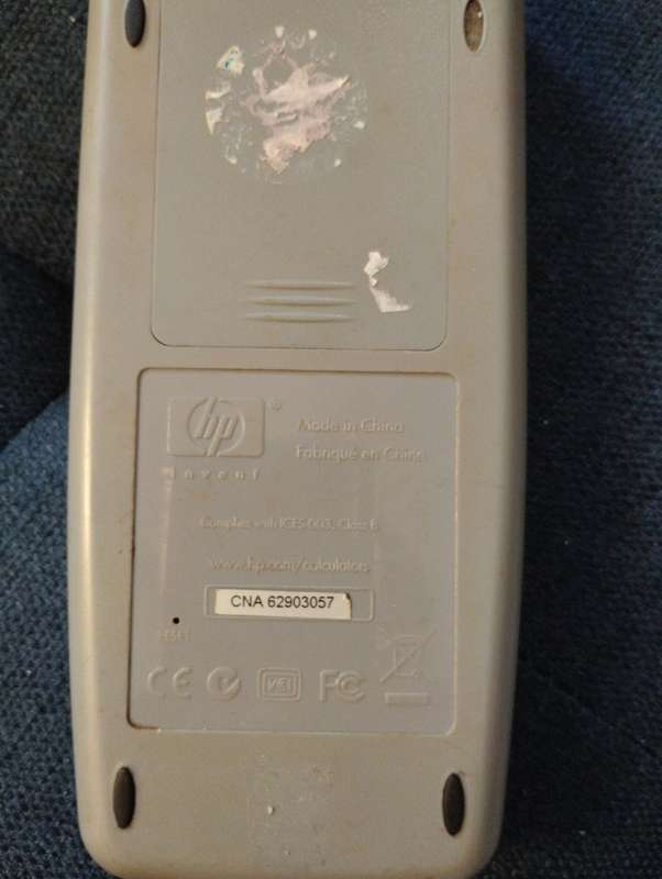 HP Graphing calculator 39gs
