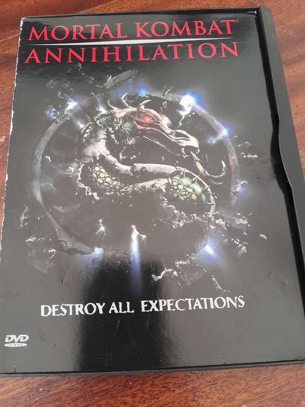 Mortal Kombat Annihilation DVD - Destroy All Expectations (Double Sided DVD) - Region 1