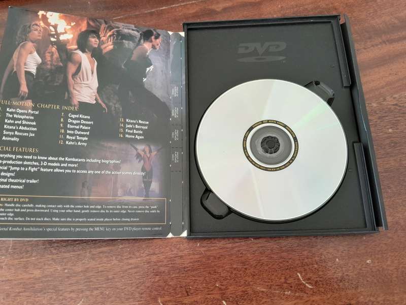 Mortal Kombat Annihilation DVD - Destroy All Expectations (Double Sided DVD) - Region 1