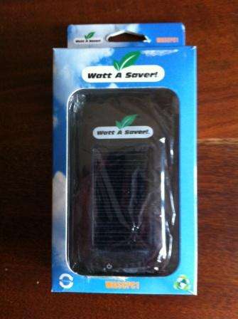 SOLAR charger + external battery backup for cellphones and iPod/ iPhone