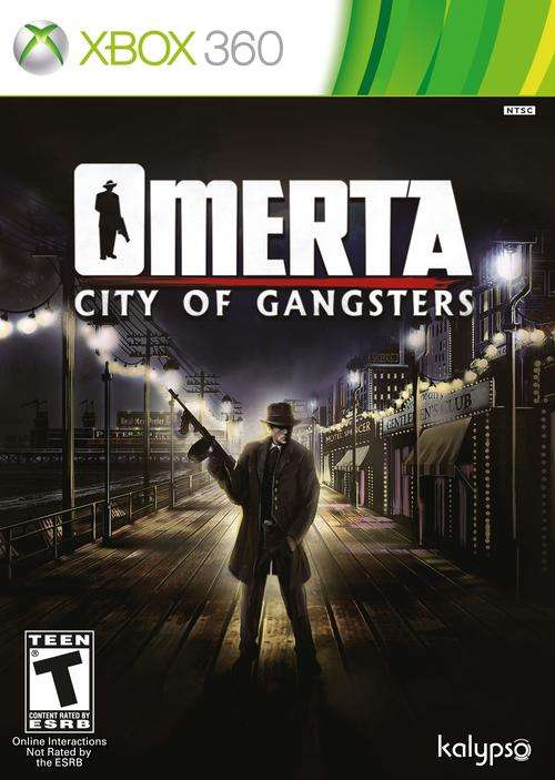 XBOX 360 OMERTA CITY OF GANSTERS