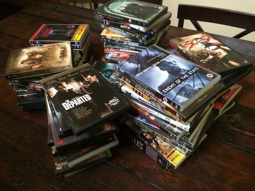 100 DVD's lot