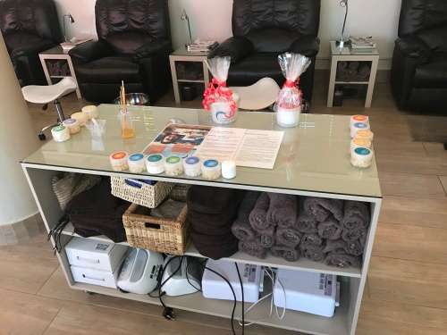 Nail salon furniture and stock for sale