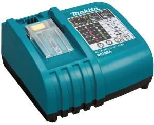 Makita DC18RA 18V Fast: Quickly charges an 18V 3.0 Amp hour Li-Ion battery in only 22 minutes