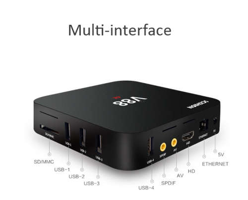 SCISHION V88 TV Box Rockchip 3229 Quad Core - Local Stock