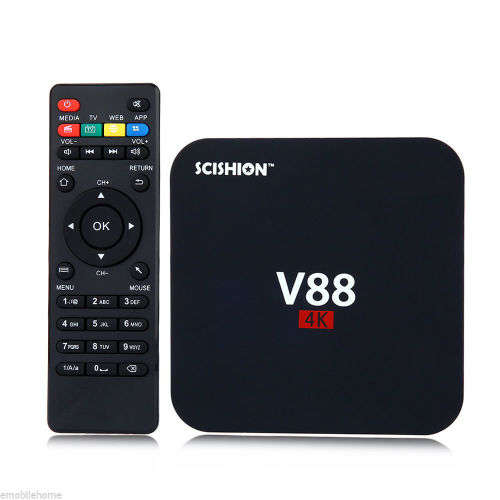 SCISHION V88 TV Box Rockchip 3229 Quad Core - Local Stock