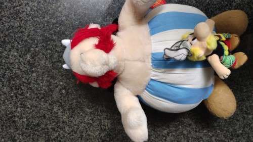Asterix and Obelix plush toys