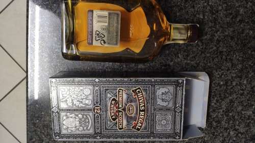 Chivas Regal 500ml rectangular bottle from 1980's