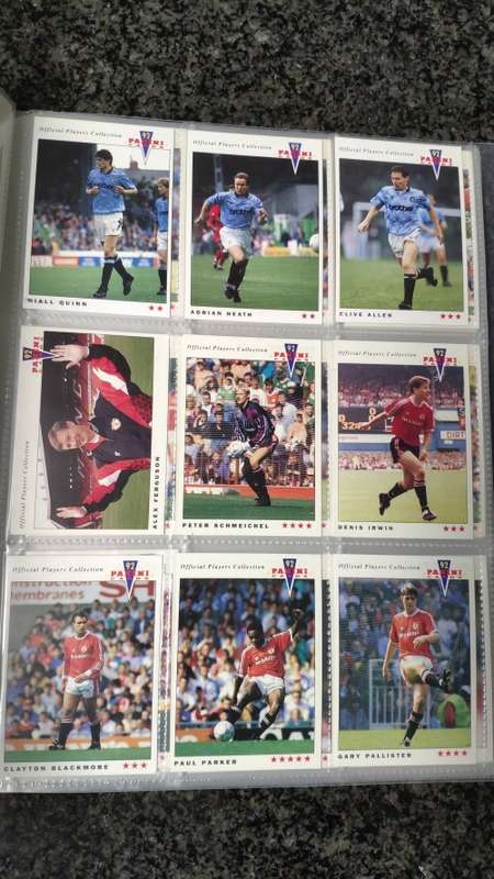 Panini 92 Complete set of Official Players Collection - Football/Soccer