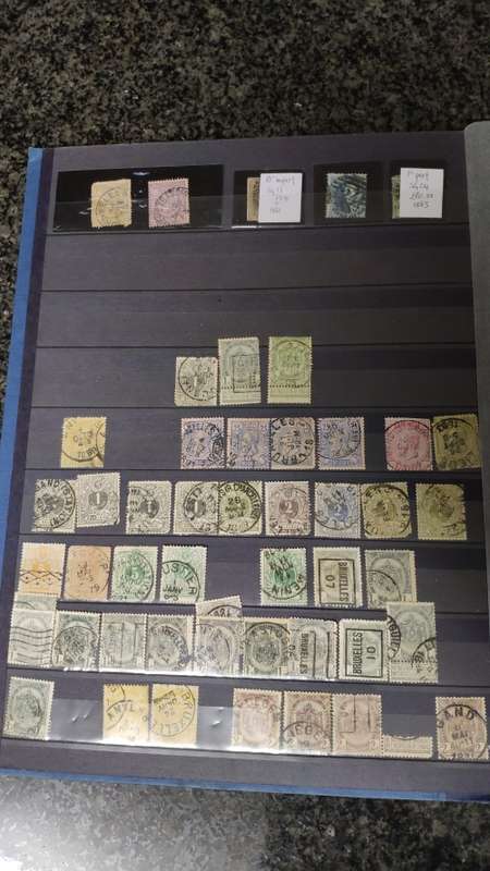 Album in good condition with stamps from Switzerland, Belgium and Austria