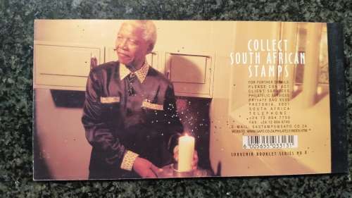 The many faces of Nelson Mandela - Stamp Booklet