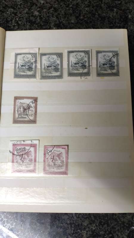 Austria - Small selection in album