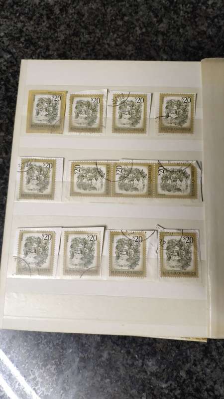 Austria - Small selection in album