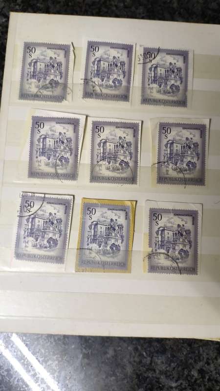 Austria - Small selection in album