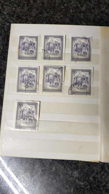 Austria - Small selection in album