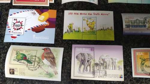 Lot of mini sheets, strips and one booklet