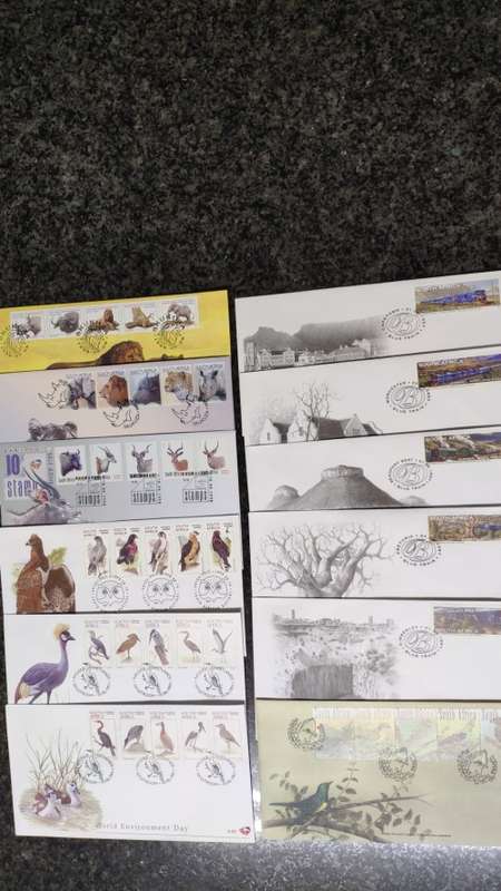 Small selection of FDC #2 incl Blue Train and Birds