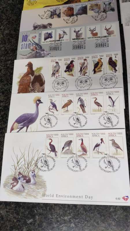 Small selection of FDC #2 incl Blue Train and Birds