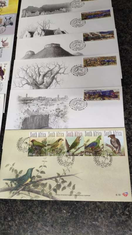 Small selection of FDC #2 incl Blue Train and Birds