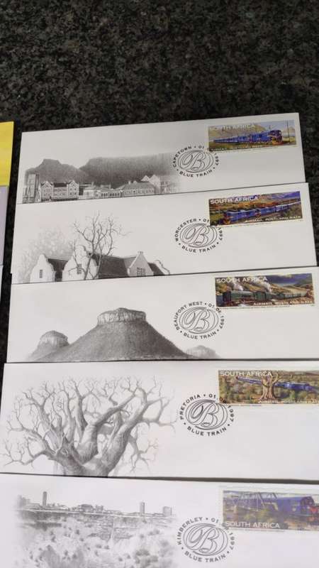 Small selection of FDC #2 incl Blue Train and Birds