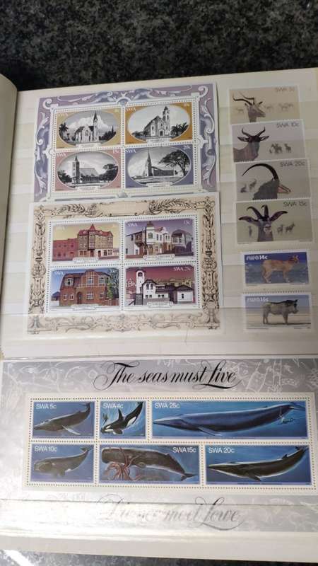 SWA controls, singles and mini sheets in Album
