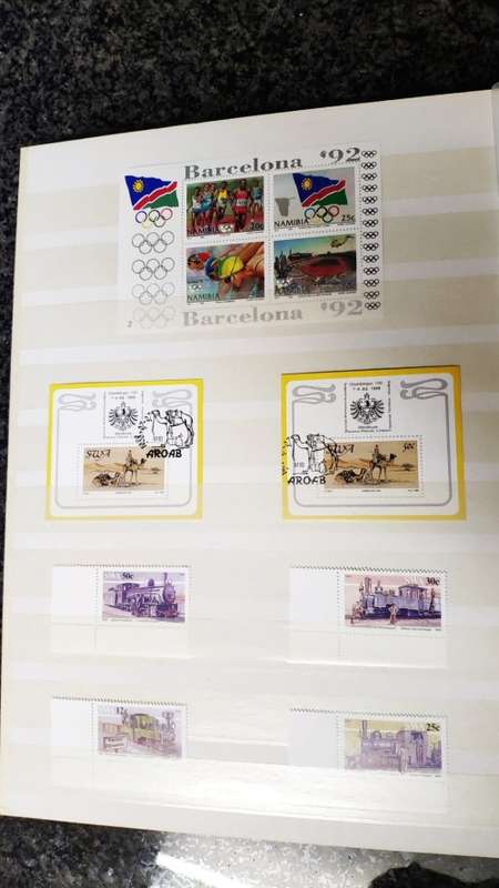 SWA controls, singles and mini sheets in Album