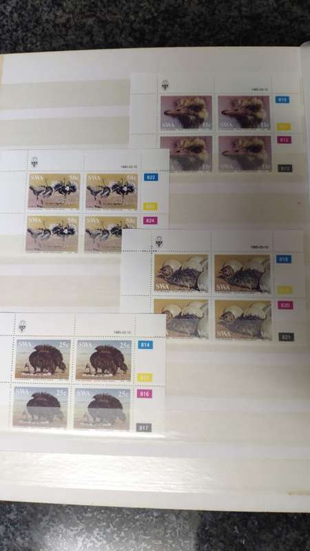 SWA controls, singles and mini sheets in Album