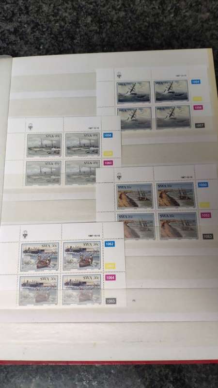 SWA controls, singles and mini sheets in Album