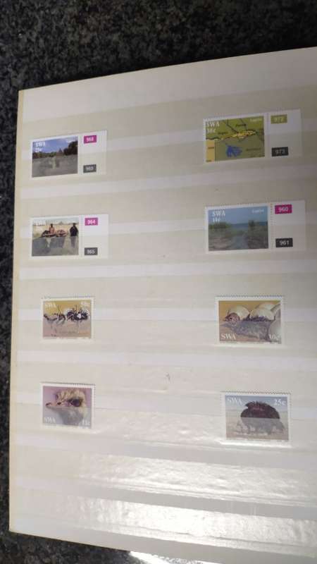 SWA controls, singles and mini sheets in Album