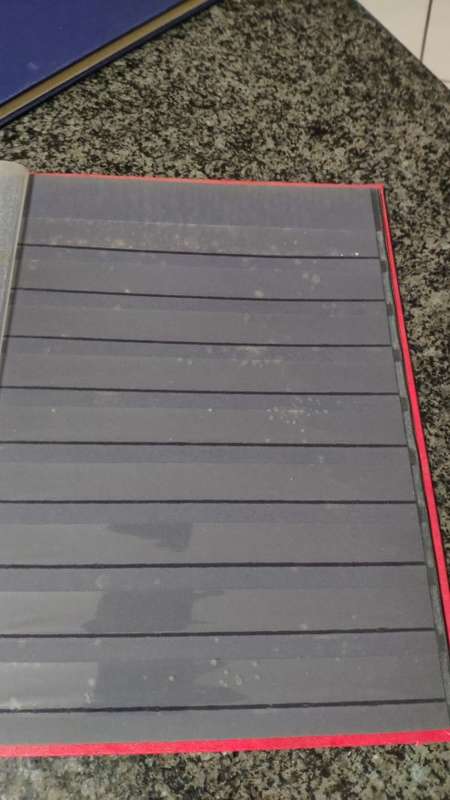 Four used Albums - All empty. No stamps