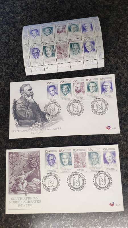 Mini sheet and FDC sets x2. High Cat value