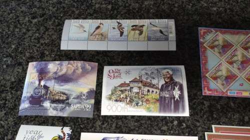 Lot of mini sheets, strips and one booklet