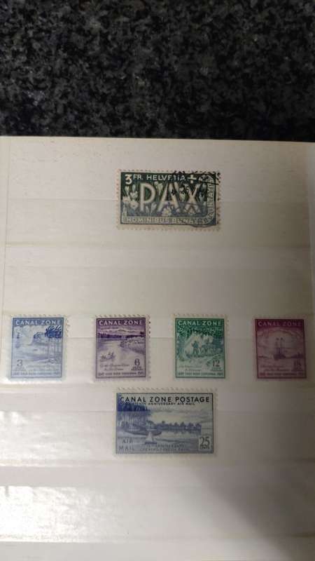 Small selection in small album. Cat value R5000+