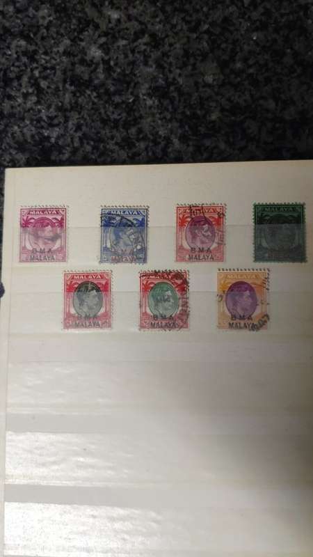 Small selection in small album. Cat value R5000+