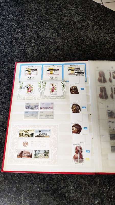 SWA controls, singles and mini sheets in Album