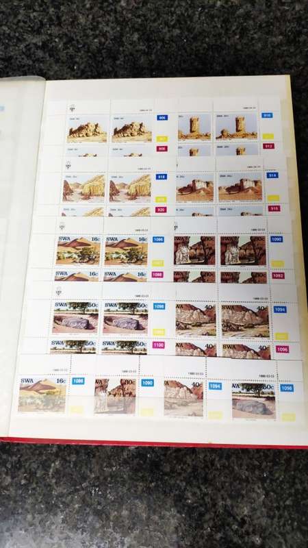SWA controls, singles and mini sheets in Album