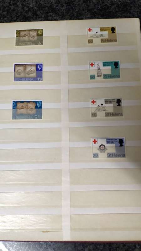 St Helena small selection in Album
